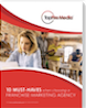 Ebook cover: 10 Must-haves When Hiring a Franchise Marketing Agency